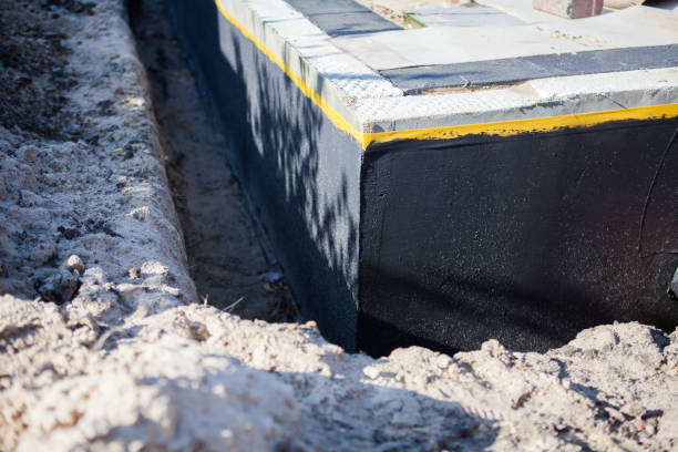 Professional Waterproofing technician working in Verona, NJ